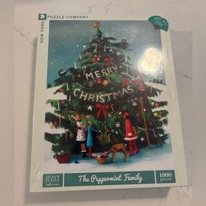 New In Box 1000 Piece Christmas Tree Puzzle Janet Hill Studios